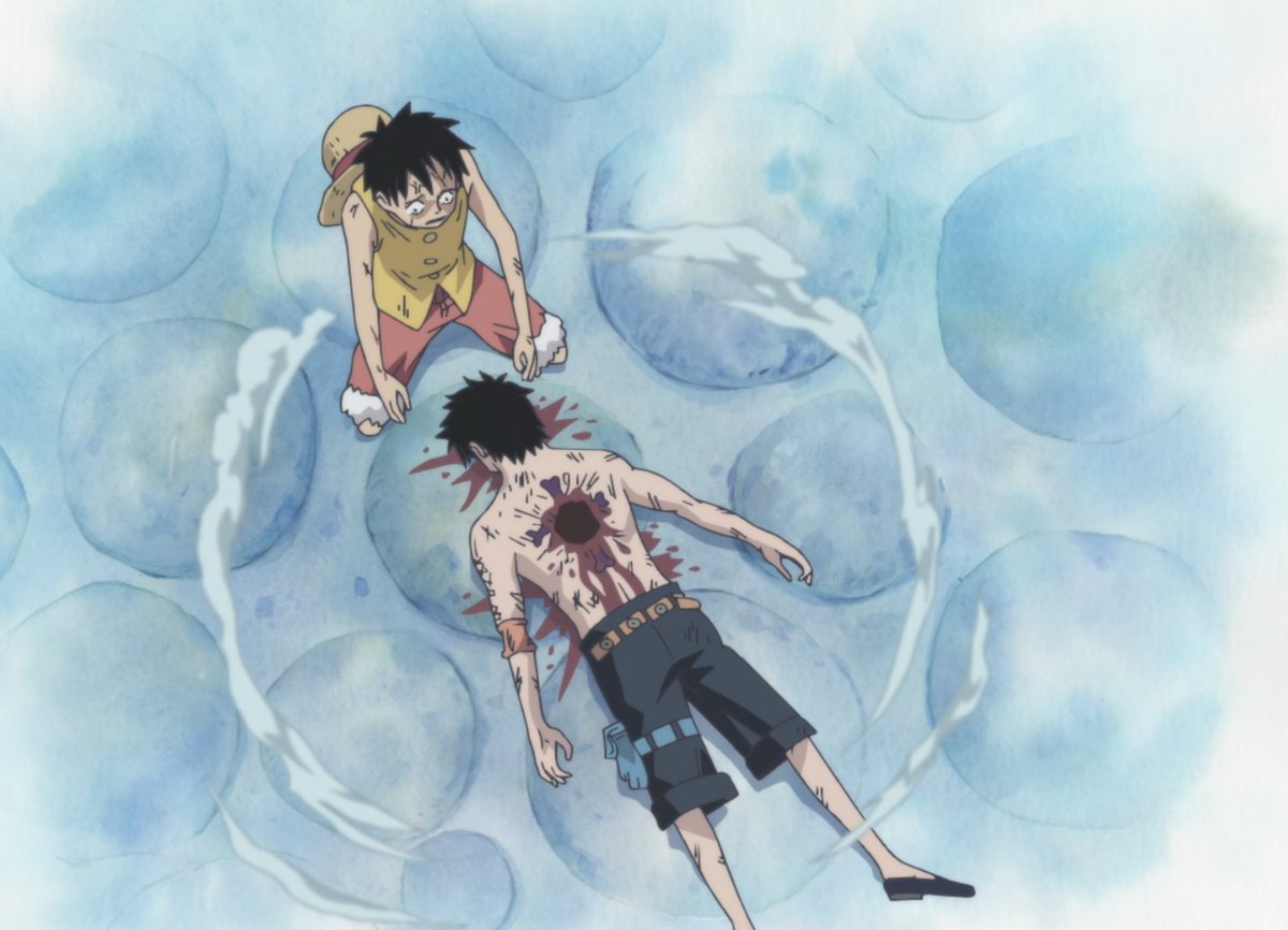 Jaythebard's tweet photo. I’ve watched a few anime over the years.

Started as a fan of Dragon Ball & followed it all the way through Super.
Grew up in the early era of Toonami so I was introduced to shows like Outlaw Star and Yu Yu Hakusho.
I even got into early Naruto, but never made it past the Gaara fight.

It’s funny how often we look at this kind of media and think, “it’s just a dumb cartoon.”

I used to feel that way about One Piece. I didn’t want to give it a chance because of how silly the old 4Kids version made it seem.

And sure... Yeah death happens in shows like Dragon Ball or Yu Yu Hakusho, but it rarely feels permanent. In Dragon Ball, characters can literally be wished back. In Yu Yu Hakusho, the connection to the Spirit World softens the loss.

But One Piece… hit me in a way I didn’t expect.

I started watching it as a distraction for myself and for something to escape my own depression. But the more I watched, the deeper I seem to be falling into it. 

It's such a emotional rollercoaster, Especially with how it goes from such light hearted and hopeful moments to despair. 

In most anime I’ve seen, death feels rare or reversible.

So with what I have seen right now 

It hits hard...  But I must keep watching.