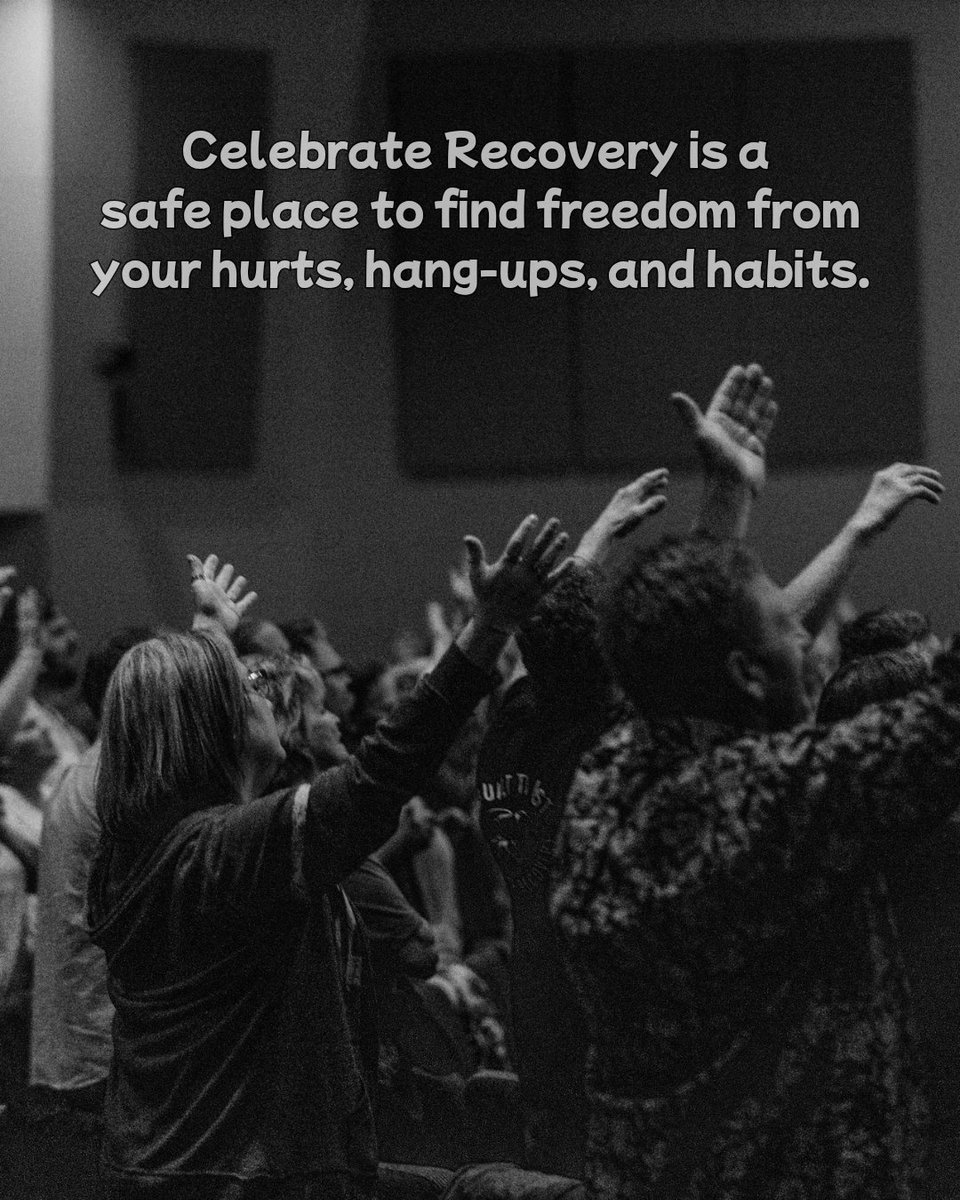 DomingoArambula's tweet photo. You don’t have to pretend here.

Celebrate Recovery is a safe place to find freedom from your hurts, hang-ups, and habits.

Real people.
Real struggles.
Real healing.

Your seat is waiting. 

https://t.co/Q8BlecmXtT

#CelebrateRecovery #ForeverFamily

https://t.co/K53f8GtXc8 https://t.co/WjW0wGmqwa