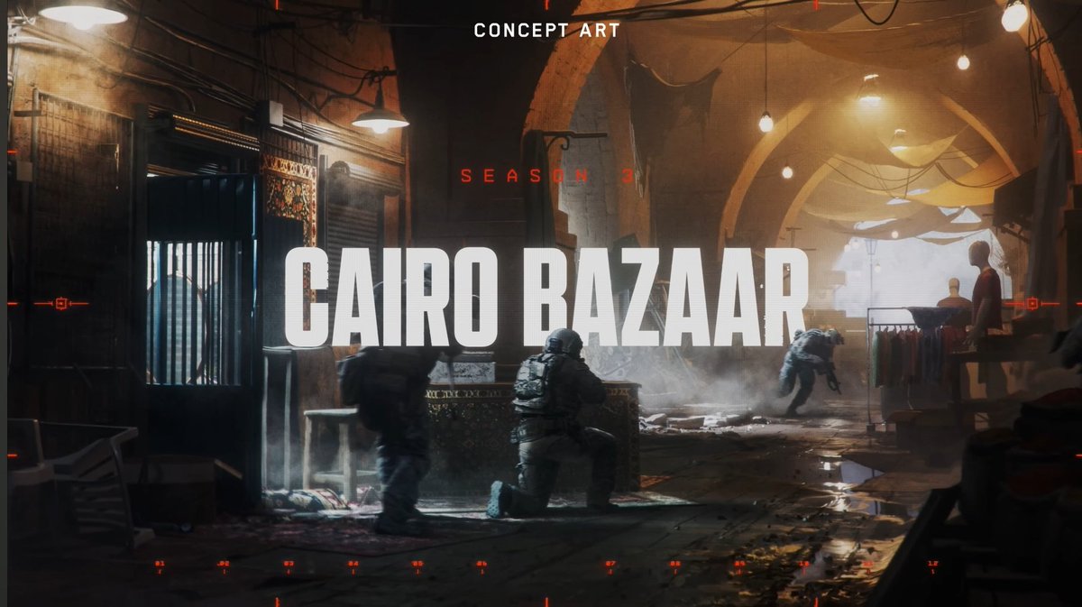 🔥رسميا تم الكشف بشكل رسمي عن المحتوى الخاص بRoadmap BF6 للمواسم القادمة الموسم الثالث و الموسم الرابع و تلميح للموسم الخامس ويلي بيكون ٣ خرائط بدل الخريطتين 

⛰️الموسم الثالث بيكون خريطة Golmud Railway  و خريطة مقتبسة بشكل كبير او تعتبر remake لخريطة Grand bazaar ويلي بيكون تحت