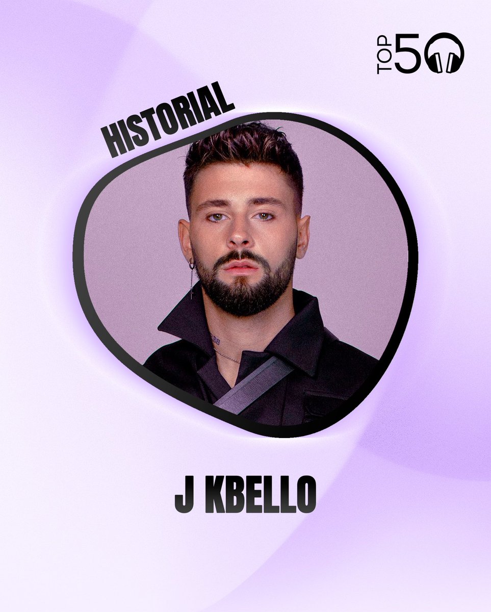📊 HISTORIAL DE J KBELLO
#JKbello x <a href="/Top50Oficial/">Top 50</a> 

🔍 Estas son sus canciones que han pasado por nuestra lista y su máxima posición:

#1, DÍMELO DÁMELO
#25, LA COPIA
#30, V.I.P.

🥇 Números 1 en lista: 1
🎧 Canciones en lista: 3