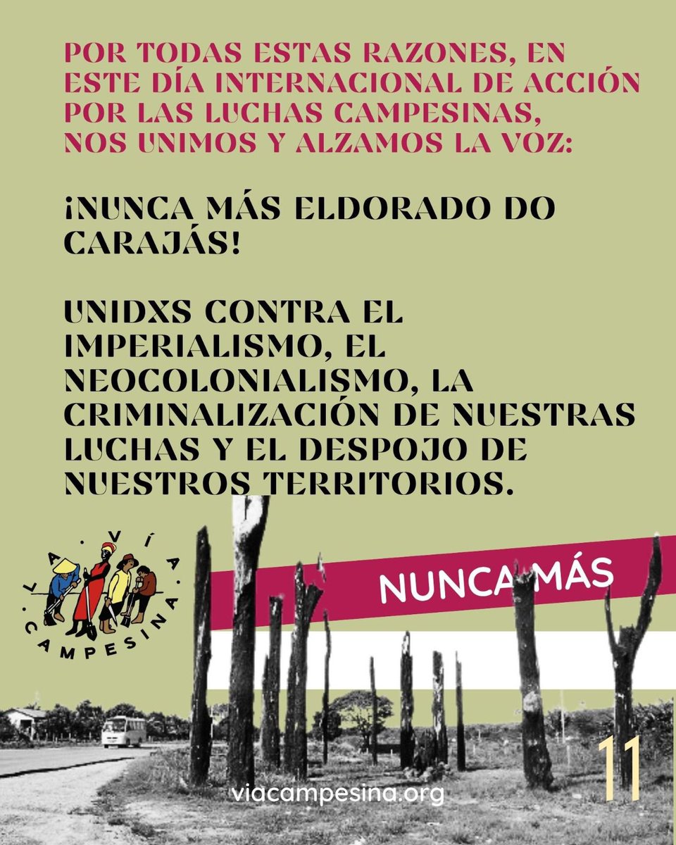 MST_Mexico's tweet photo. @CLOC_LVC @via_campesinaSP #17deAbril #LuchaCampesina @CLOC_LVC  @via_campesinaSP https://t.co/LK7IMsiC90