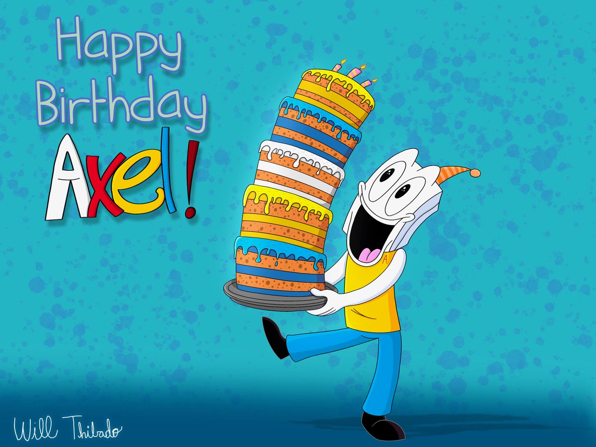 Today is my character Axel’s birthday! To think I wouldn’t be where I am now without this great cube headed guy! 😊
#axelday2026 #axelandcompany