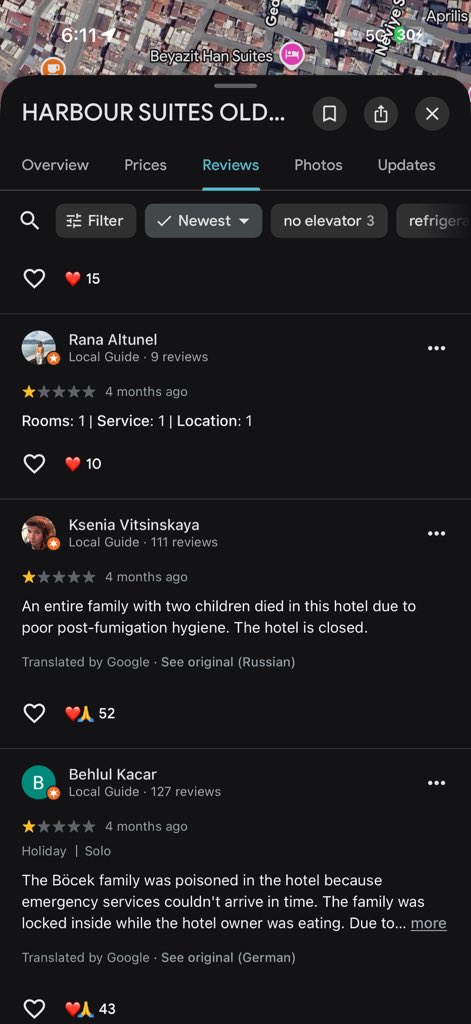 <a href="/alekhbariyatv/">قناة الإخبارية</a> اسم الفندق : Harbor Suites Old City
انتبهوا قبل شهرين توفوا فيه عائلة المانية 

الله يحفظنا جميعا