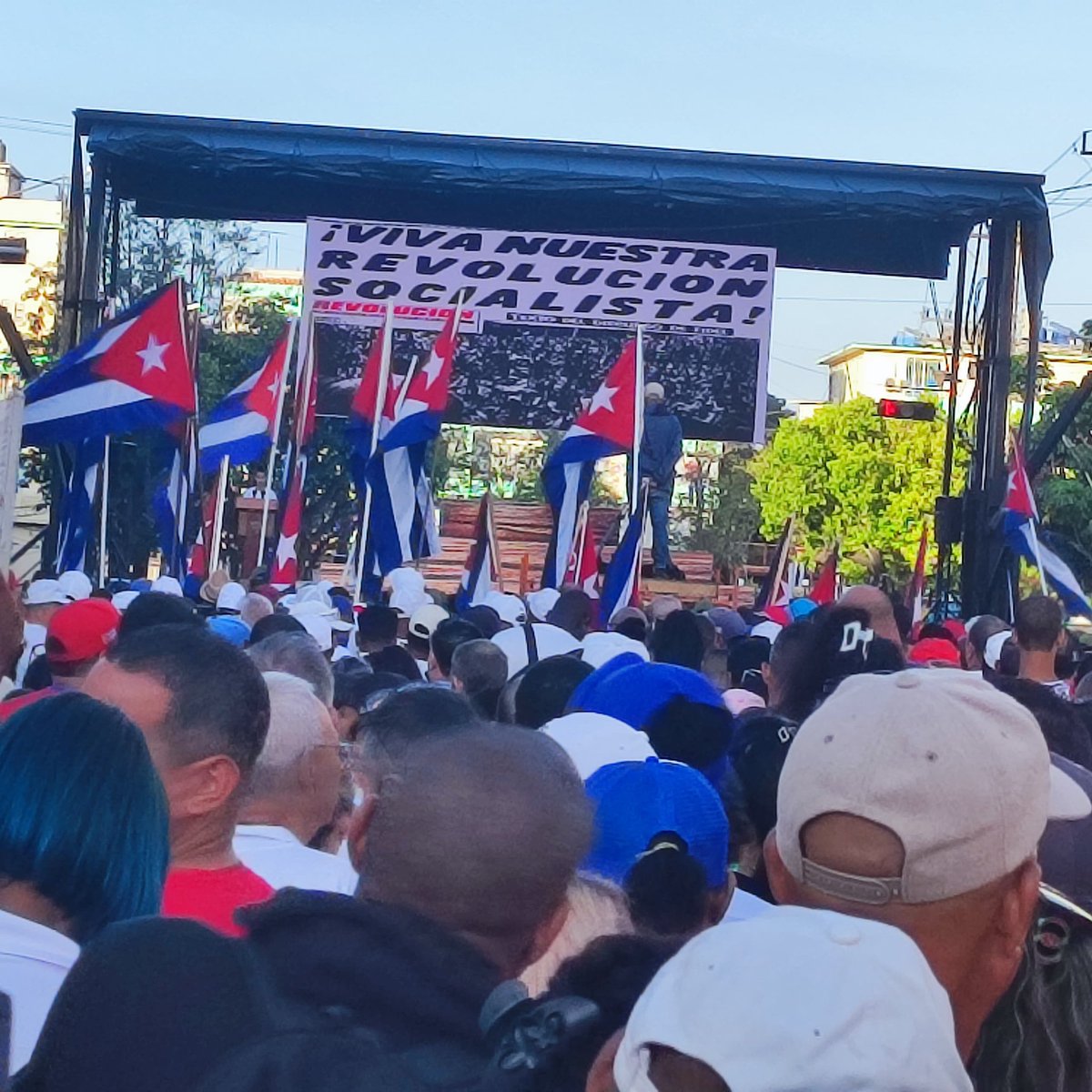 📸 Imágenes del día 
🇨🇺 #LaPatriaSeDefiende 
#CubaSocialista
#GirónEsHoy