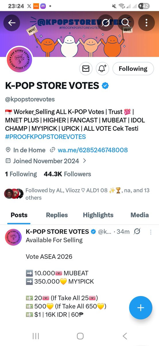 Allyzwon🥀🐰🥰❤️ tweet media