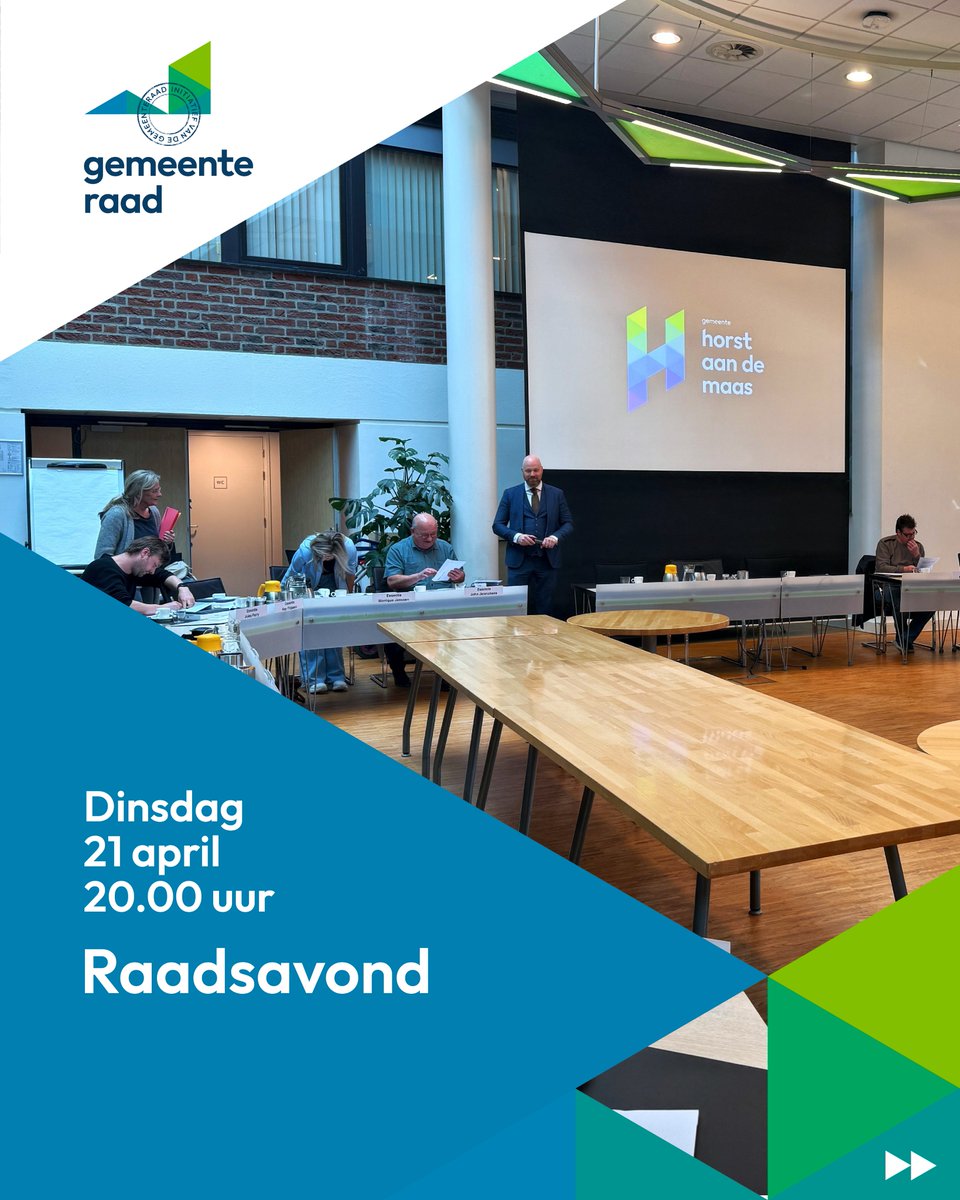 Gemeenteraad Horst aan de Maas tweet media