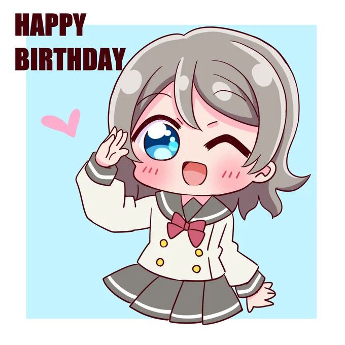 曜ちゃんお誕生日ヨーソロー #渡辺曜生誕祭2026 #渡辺曜誕生祭2026