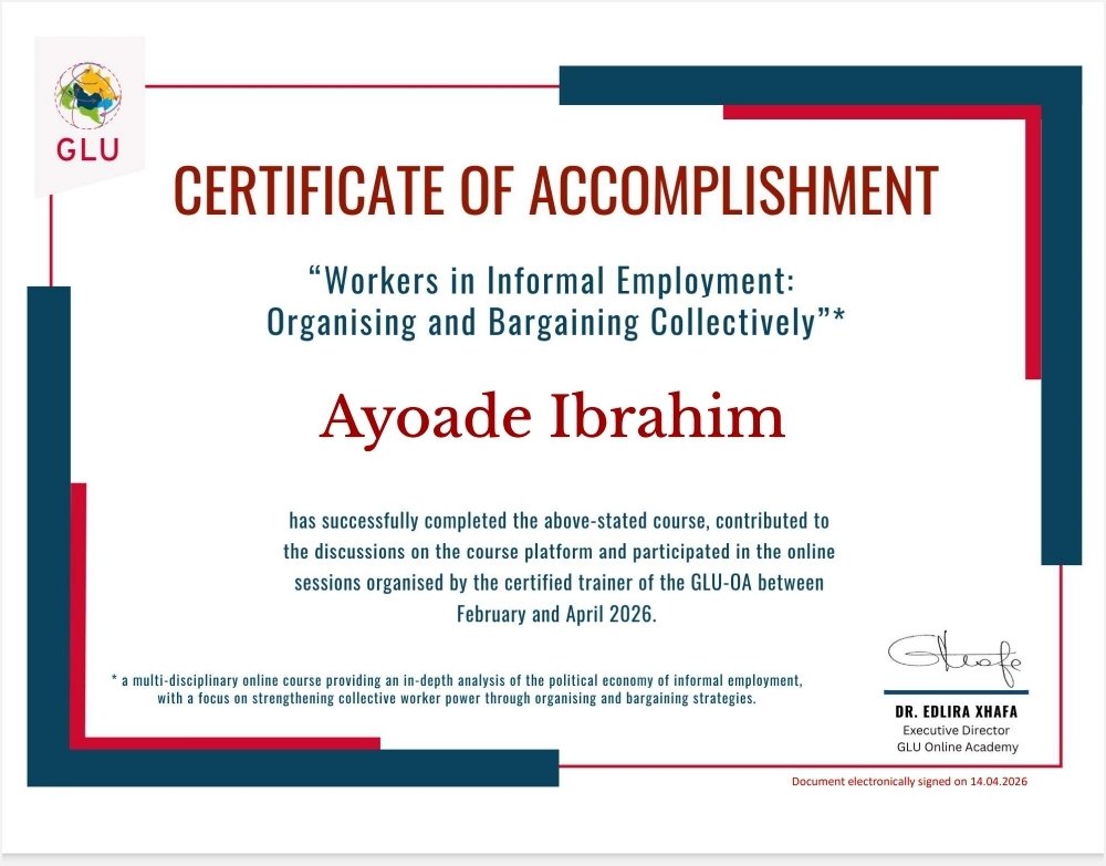 Ayoade Ibrahim®️ tweet media