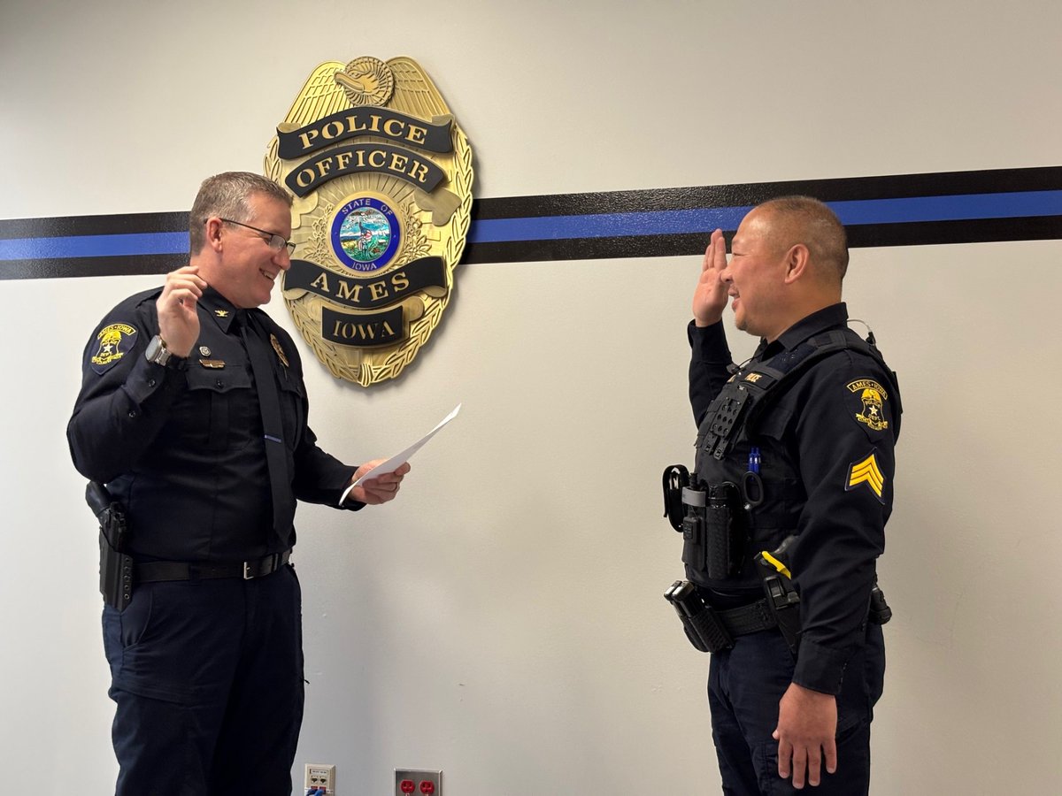 Ames Police tweet media