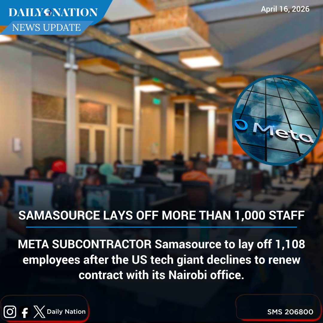 Samasource Jobs Sama Lays Off 1,108 Nairobi Workers After Meta Ends AI Co...