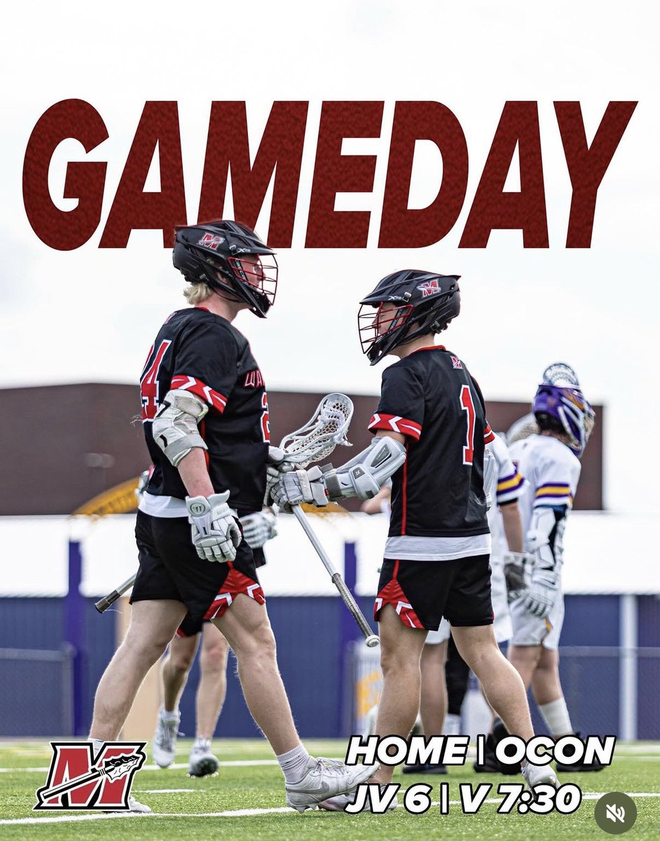 MSKLaxBooster's tweet image. GAME DAY 🥍

Muskego Boys Lacrosse is home tonight at InPro Field vs. Oconomowoc/Pewaukee!

JV: 6 PM
Varsity: 7:30 PM

Come out, be loud, and support our Warriors tonight at Muskego High School!

#MuskegoLax #WarriorNation #GameDay