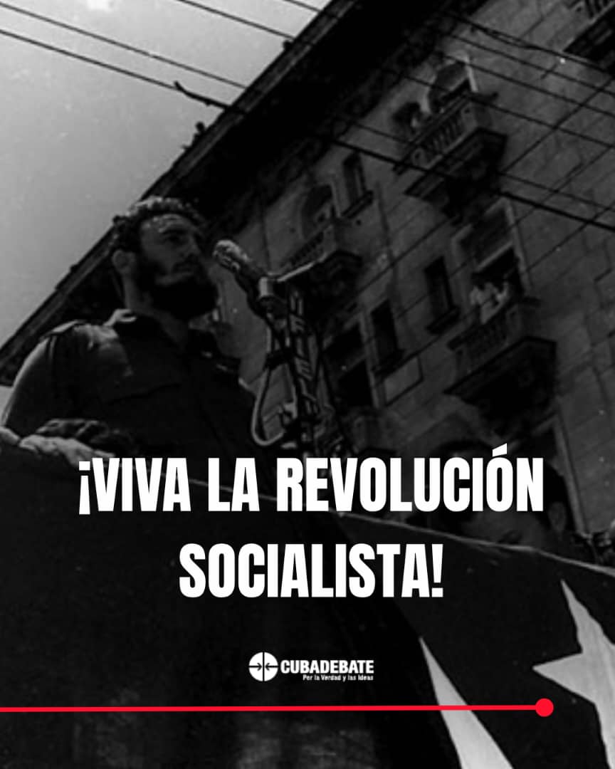 🌟🇨🇺 *¡Viva la Revolución socialista!* 

#GirónEsHoy
#Girón65
#AbrilDeVictorias
#CubaEstáFirme
➡️🔗 acortar.link/mc0BWJ