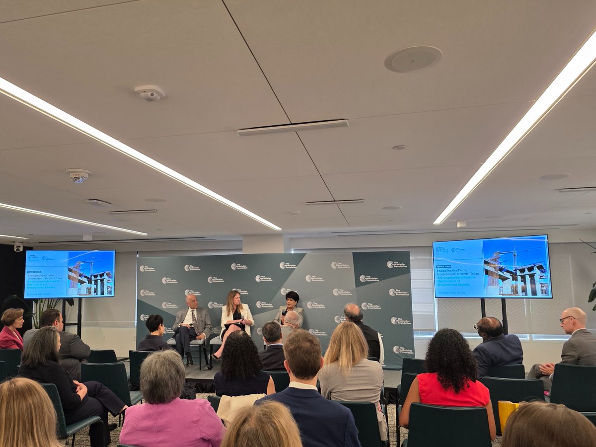 Eric_LeCompte's tweet image. Top IMF and #WorldBank economists and leaders report food and fuel prices will rise and countries will go deeper into debt at, "Escaping the Debt, Investment, Growth Trap: Finding Solutions Amid Shocks is taking place." #IMFMeetings #G20 #endpoverty