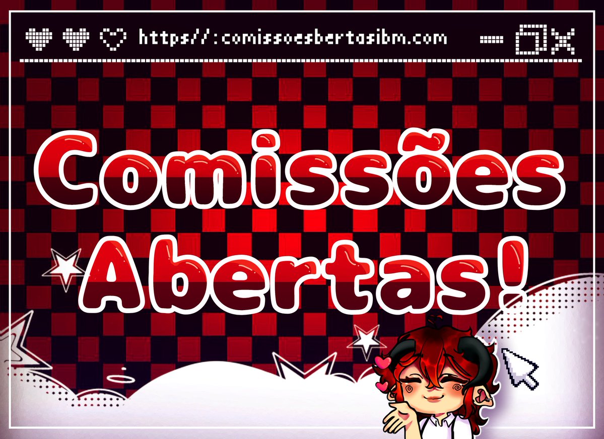 Comissões abertas! • ibm.arts tweet media
