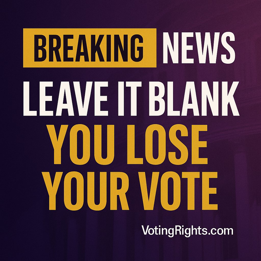 LEAVE IT BLANK. / YOU LOSE YOUR VOTE.  Oklahoma HB 3722 heads to the Senate: leave the party field blank on your voter registration form and your application is rejected. 

No notification. 

Currently, a blank field auto-registers you as independent. The state would block
