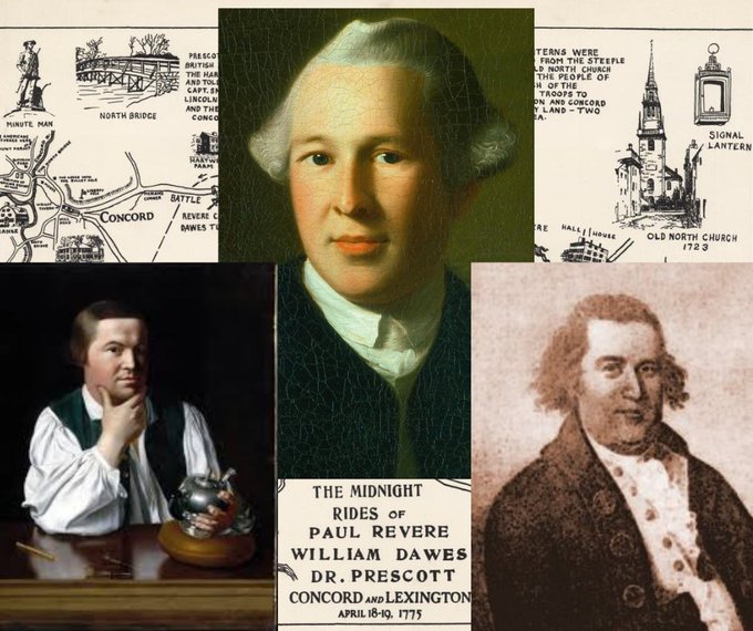On this night in 1775, the man whose legacy this Foundation is ...
