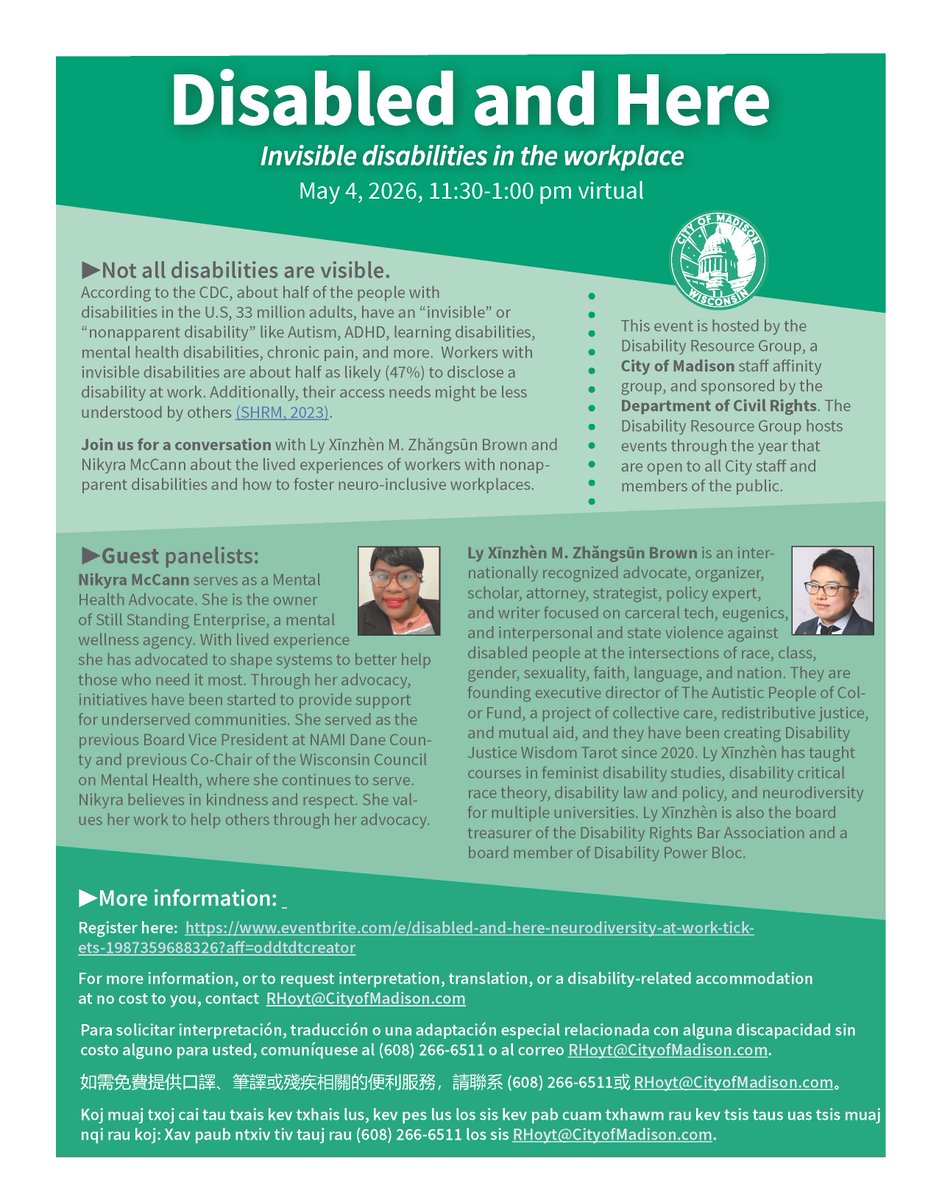 Madison Civil Rights tweet media