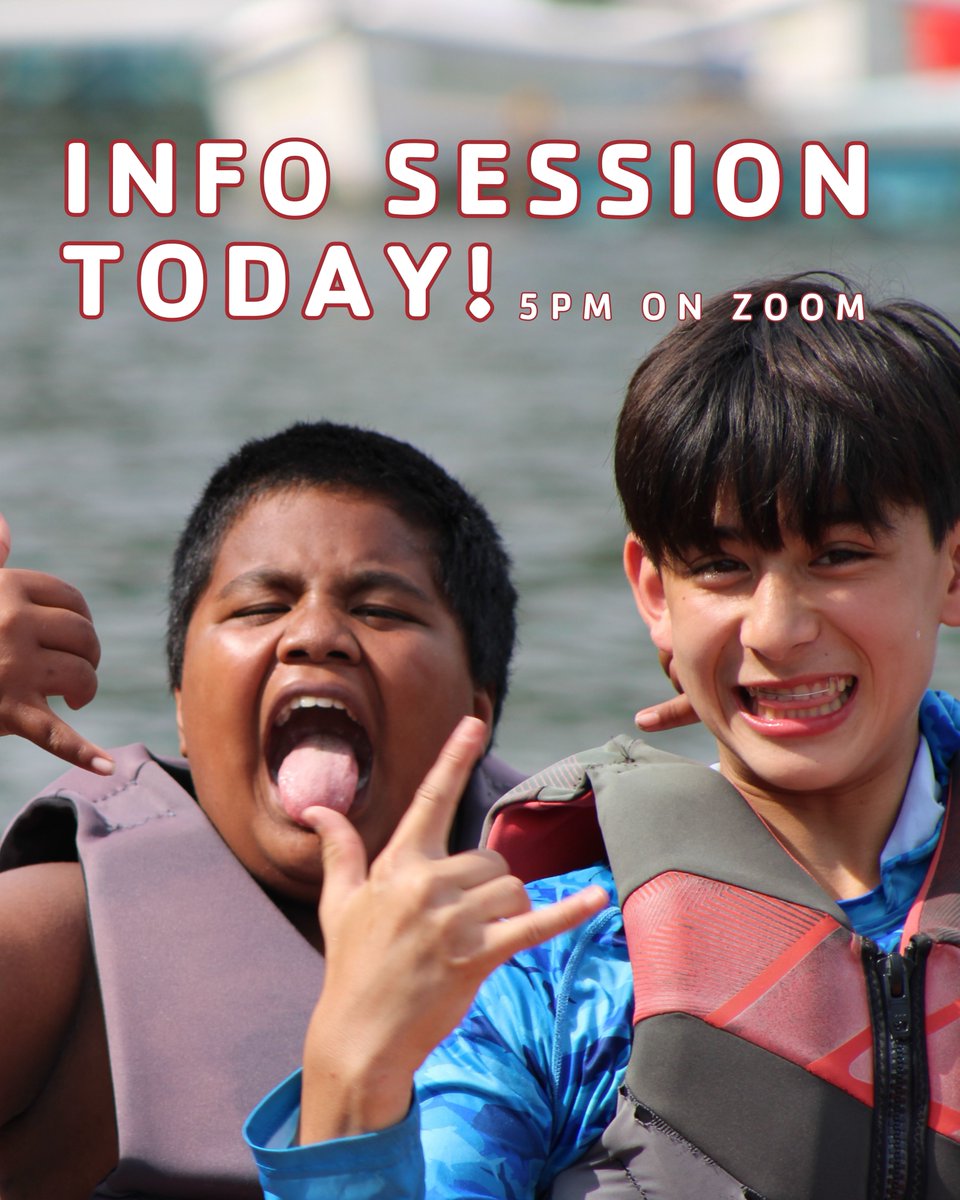 Join Rhino and Ru on Zoom at 5pm today to find out everything you need to know about a summer at Sloane!

Register for the call at the link: us02web.zoom.us/meeting/regist…