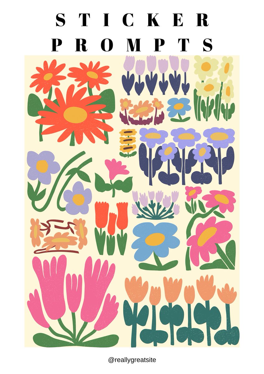 DIGITALPRIDUCTS's tweet image. AI Art Prompts for Cute, Kawaii, Aesthetic Stickers

⚡ What You Can Create

✔ Printable sticker sheets
✔ Digital sticker packs
✔ Planner stickers
✔ Phone stickers
✔ Social media graphics
#sticker #stickersheets #Printablesticker #Plannerstickers

bizwhiz36.gumroad.com/l/StickerPromp…