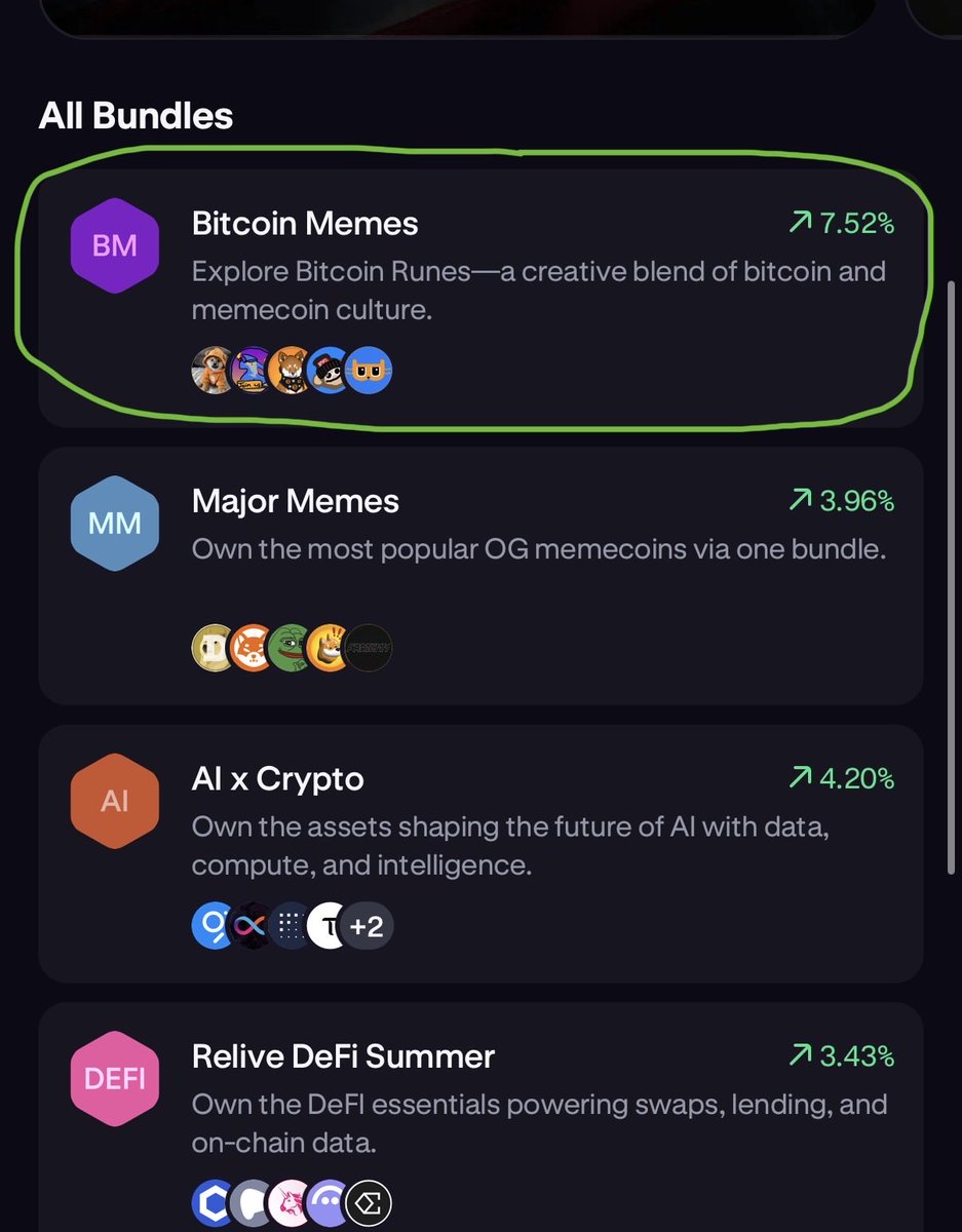 Cryptolution's tweet image. 🚨UPDATE: Bitcoin Memes (#Runes) are the Top Performing Bundles on @KrakenFX.

$DOG $PUPS $LOBO $MIM $BILLY