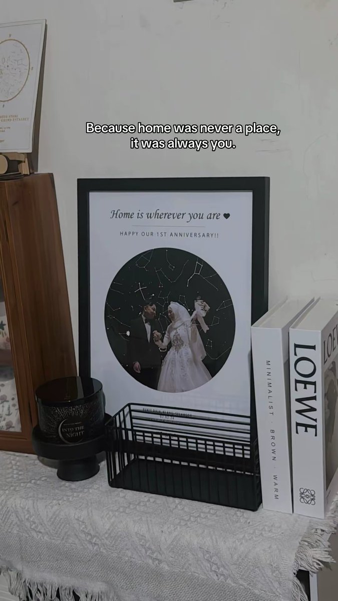 astargeizerpro's tweet image. Day 183 of posting until the sentimental ones find me ♡

A keepsake for the person who made everywhere feel like home 🏡 Tag your home 💓

#starmap #custommade #sentimental #giftideas #bintang