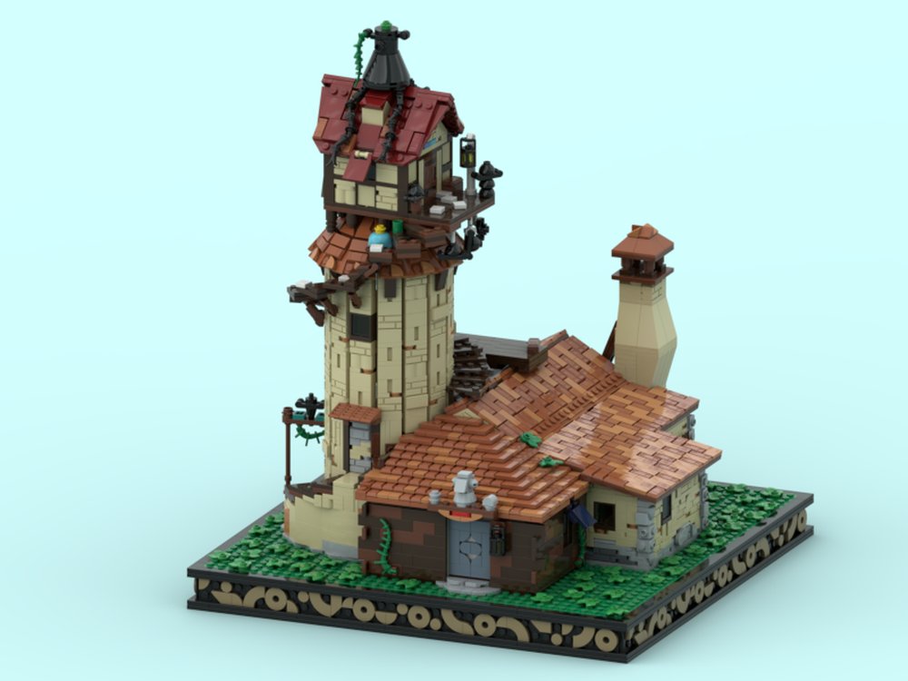 Rebrickable's tweet image. Zelda Tears of the Kingdom - Hateno Ancient Tech Lab by Pontus_Gehrmann_MOCS reb.li/m/258134?spot=… #lego #rebrickable #legomoc