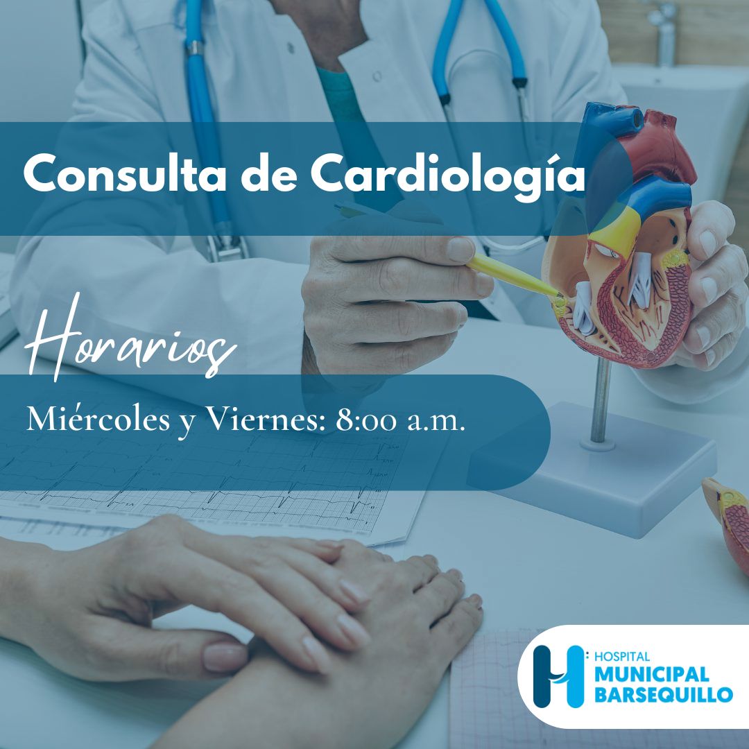 BajosHospital's tweet photo. En el Hospital Municipal Barsequillo te ofrecemos el servicio de Cardiología con cita previa, para cuidar de tu salud de manera profesional y oportuna.

Detectar a tiempo puede marcar la diferencia. https://t.co/8HVQX74ATm