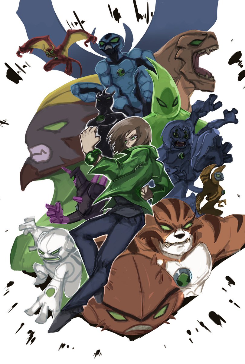 wahuku18's tweet photo. Old Ben10 Arts https://t.co/k0zckOc2qs