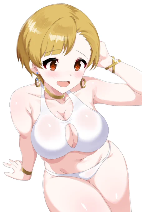 塗らせていただきました!水着のり子はいいぞ #アイマス塗り絵