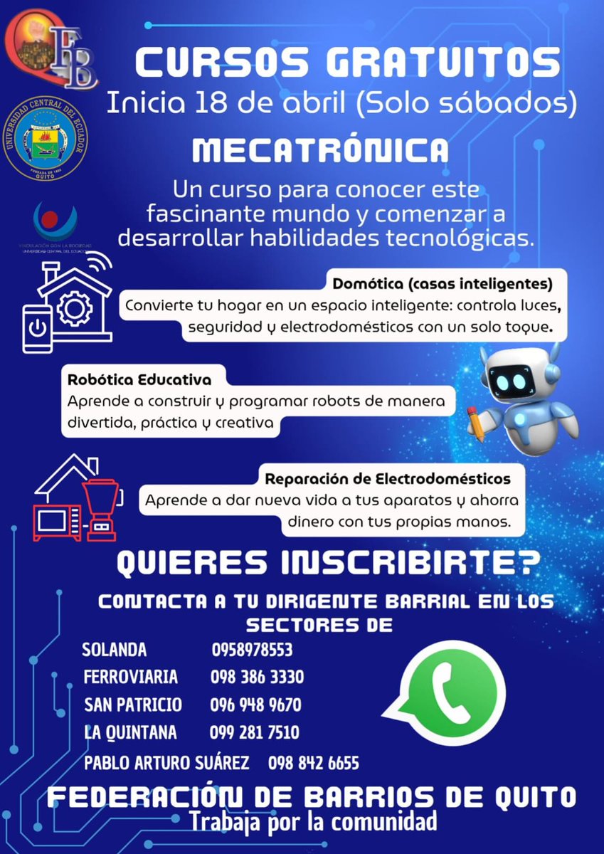 FEDERACIÓN DE BARRIOS QUITO 2025 tweet media