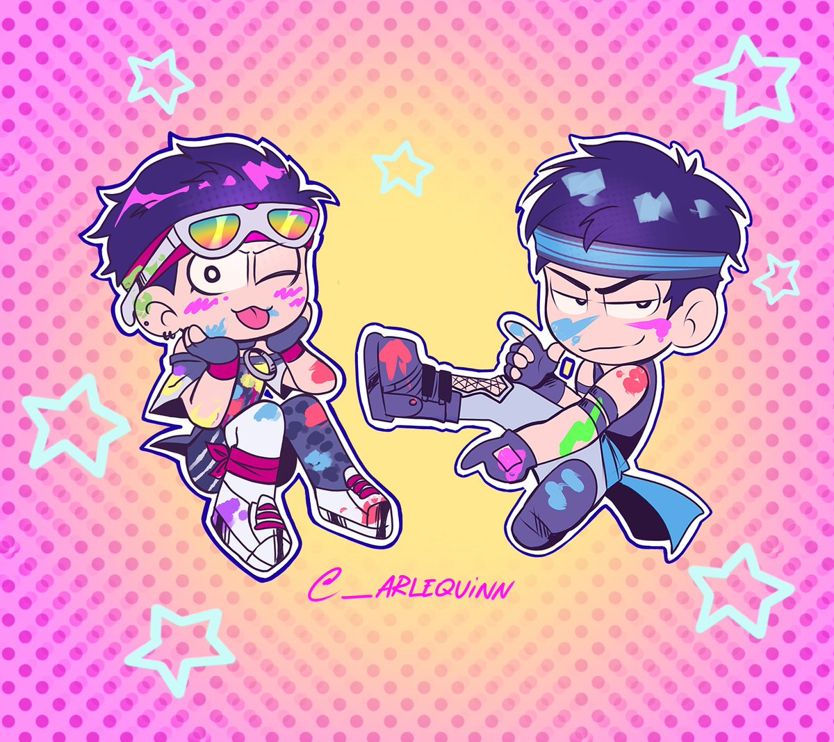 ❤️💙💚Colorgang!💜💛🩷
Chibi ver.