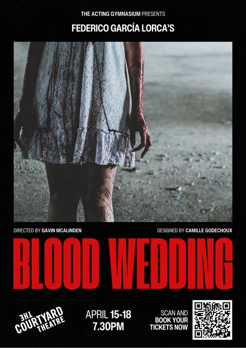 CourtyardHoxton's tweet image. #TONIGHT 'Blood Wedding' at The Courtyard Theatre.

Performances:
15-18/04/2026 - 7:30pm

Buy your tickets now:
thecourtyardtheatre.seetickets.com/tour/blood-wed…