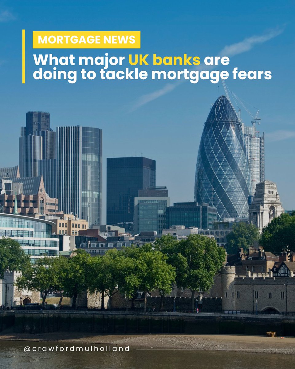 What major banks are doing to tackle mortgage fears in the UK housing market 🏡

Mortgage rates are starting to ease, with Santander &amp; TSB both announcing reductions - some by as much as 0.45%.  It might be a good time to review your options:

 crawfordmulholland.com 💬