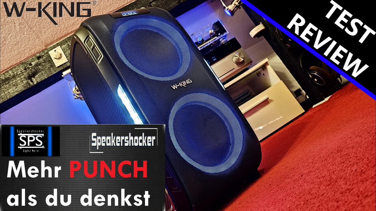 Speakershocker's tweet image. Kann der W-KING T9 Pro das was versprochen wird??👉youtu.be/fEtKYBFjNoc Ich schaue mir den Party Lautsprecher in meinem Video genauer an. Viel spaß dabei, euer Speakershocker 😊

#WKing #Bluetoothspeaker #Partyspeaker #Speakershocker #Sound