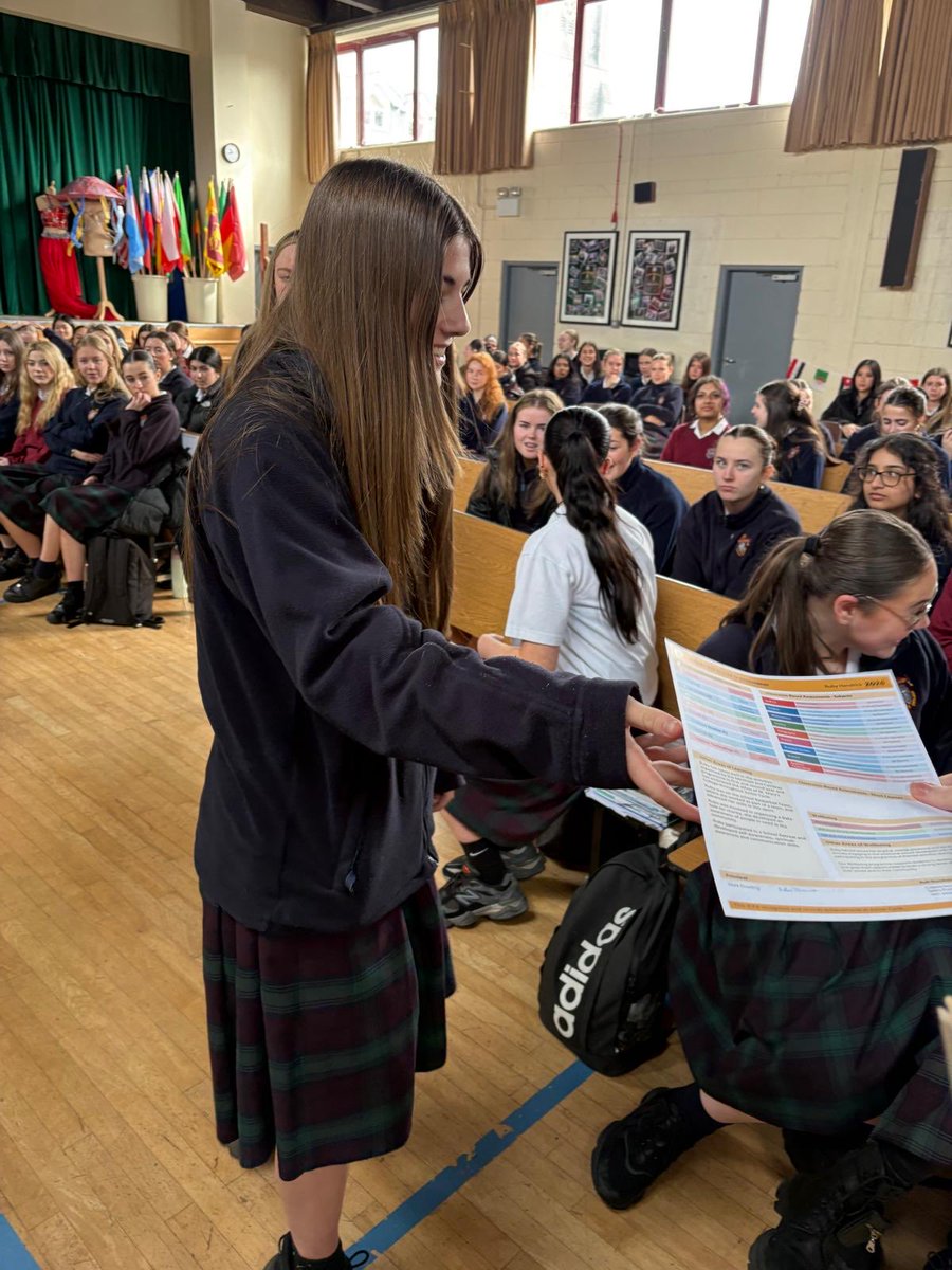 StMarysCollege's tweet image. A proud day celebrating our Junior Cycle students at their JCPA presentation 🎓👏 A fantastic reflection of their hard work, resilience and the many ways they contribute to school life—far beyond the classroom. Well done to all involved  #JCPA #StudentAchievement