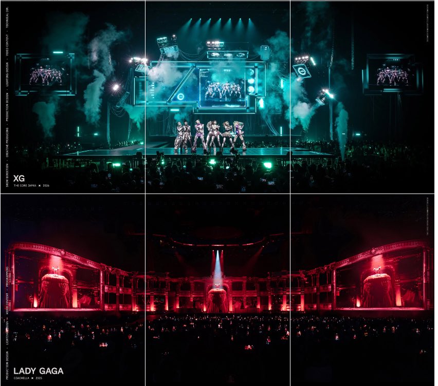 amoslau560343's tweet photo. XG’s 2nd World Tour just locked in Lady Gaga’s iconic Coachella core production team!
Just saw loudboxlive’s post on Instagram — the creative team behind XG’s upcoming THE CORE 2026 Japan shows is the EXACT same crew that made Lady Gaga’s legendary 2025 Coachella set happen
#XG https://t.co/Xkfpt80HS2