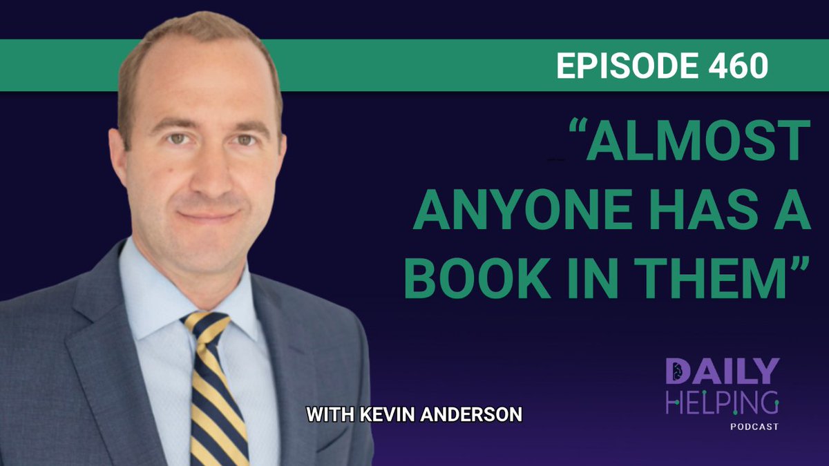 KAWriting's tweet photo. Writing a book is far more accessible than most people think.

In this interview, KAA CEO Kevin Anderson explains that many people already have wisdom worth sharing—especially for those just a few steps behind them in their journey.

Tune in wherever you listen to podcasts. https://t.co/inGa1d9vjo