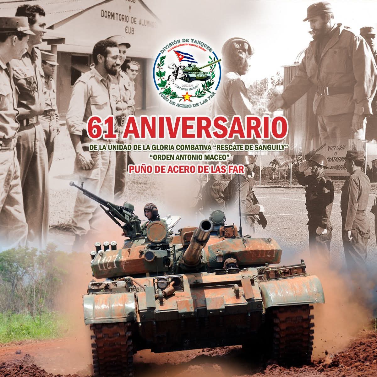 Muchas felicidades a todos los integrantes, combatientes y fundadores de esa prestigiosa Unidad Militar.
#EducaciónJiguaní #EducaciónGranma 
#CubaMined