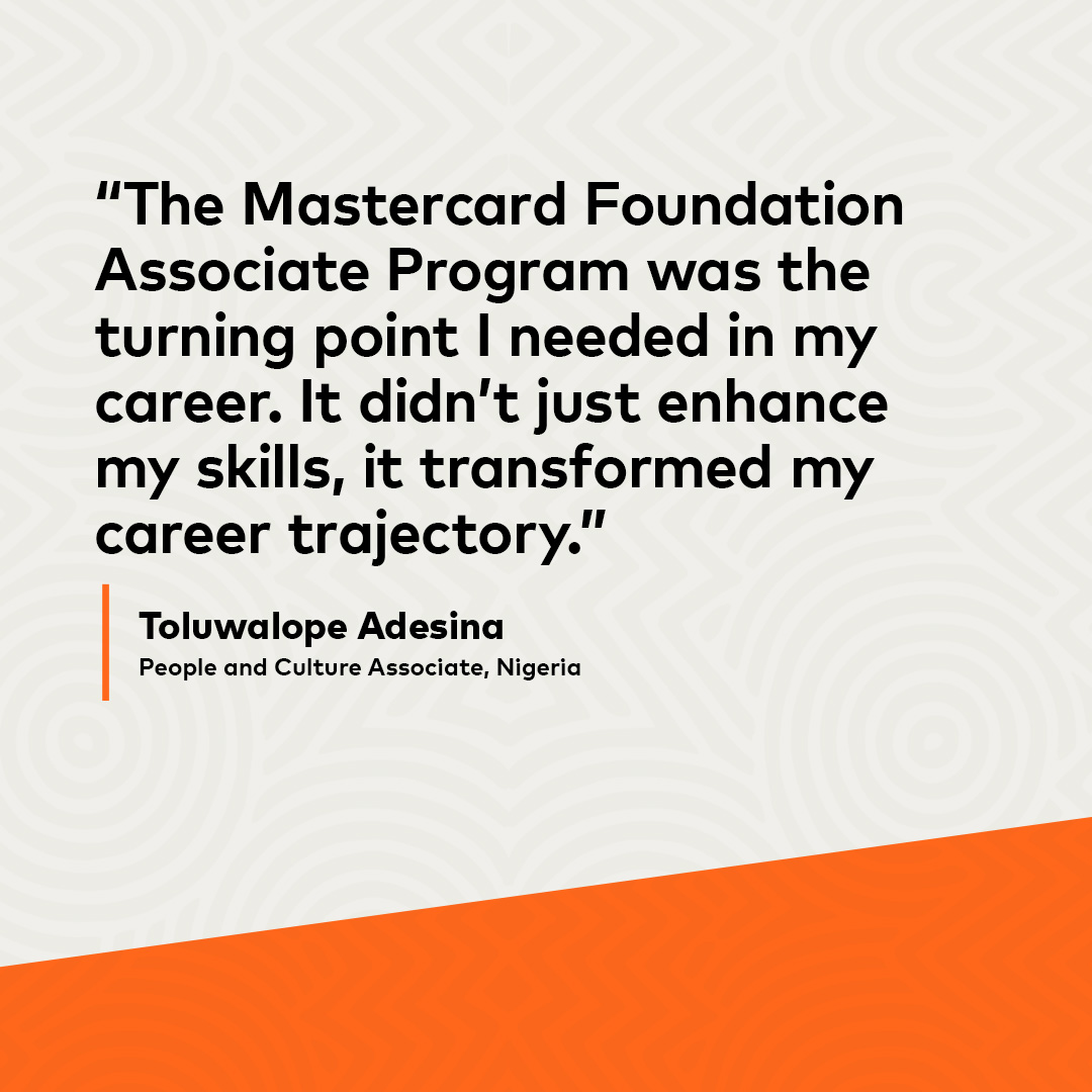 Mastercard Foundation tweet media