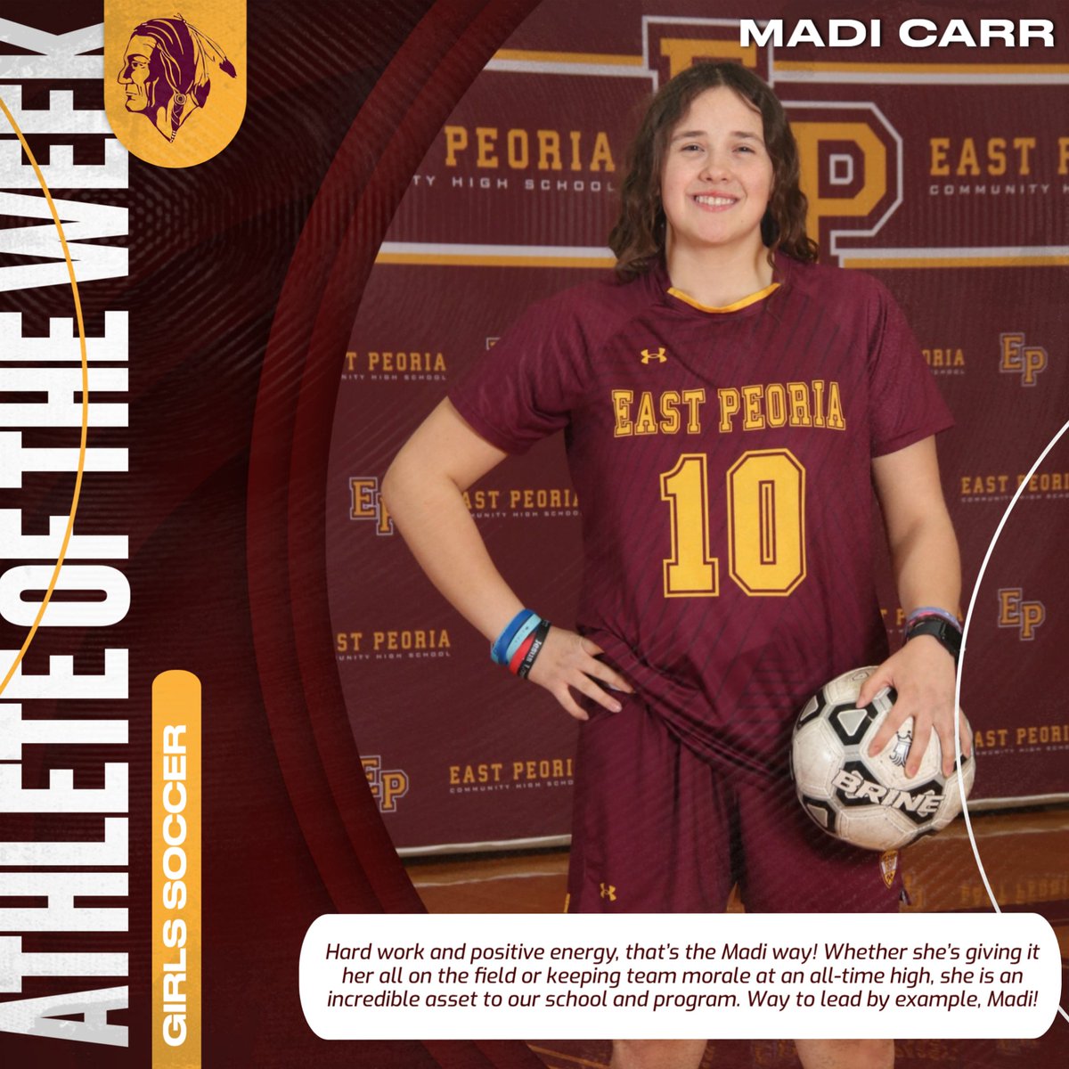 EPCHS_Athletics's tweet photo. Congratulations Madi &amp; Addison! You make us #ProudtobeEP! https://t.co/rUcyqZR1Oe