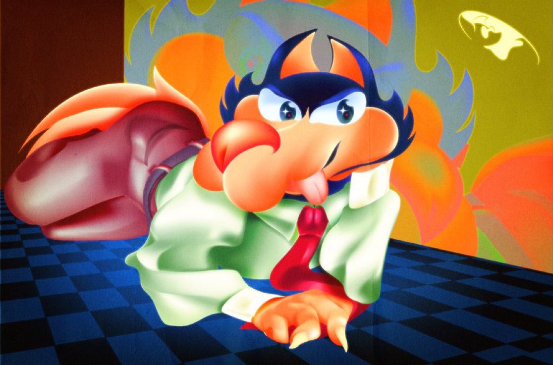 Dantes_Southee's tweet image. For your view // Vucko  👔🐺#poster #mascotverse #artwork