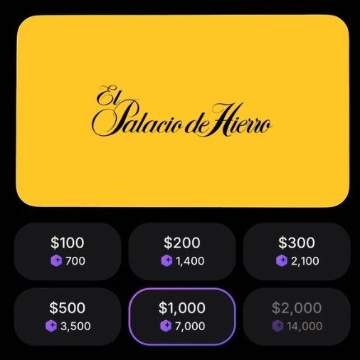 InversionesAld's tweet photo. 🇲🇽 Pronto podrás canjear tus #RevPoints de #Revolut #México por tarjetas de regalo en tiendas como Liverpool, Palacio de Hierro, Mercado Libre y Aeroméxico.
*Ejemplo: 7,000 puntos = $1,000 pesos.
🫶🏼 Créditos: Revolut México (Telegram)
💬 ¿Te parece una buena opción? https://t.co/BiowNsnZ53