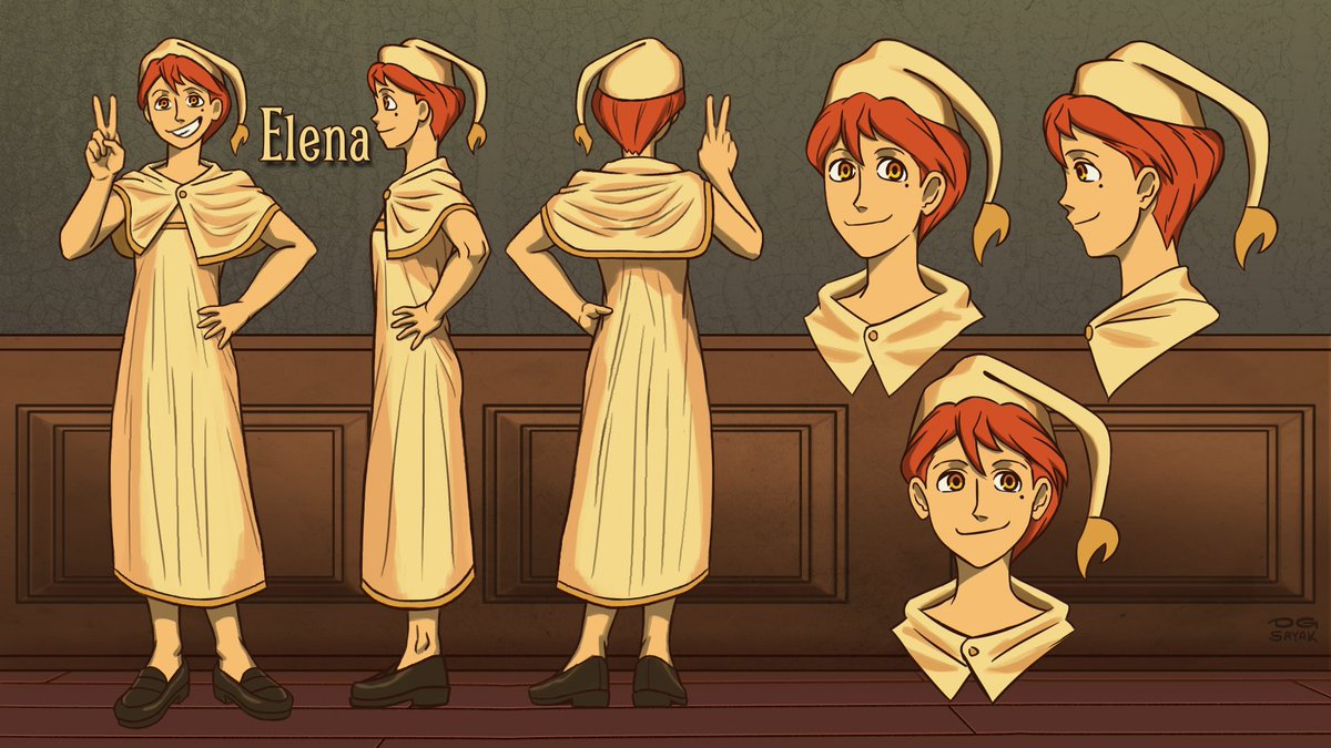 DGSayak's tweet photo. Character Sheet for my OC Elena https://t.co/lszqofzwPk