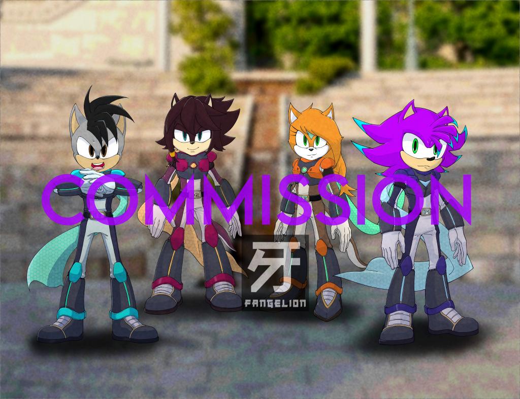 Fangelion's tweet image. Phantom Corps

Commission from @Sapphire1X7 
Concorde OC own by @SonicHacki 

#Sonic
#Commission
#Fanarts 
#Commission