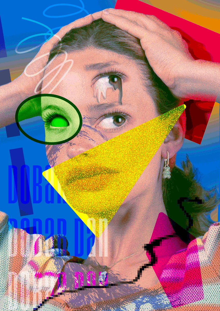 Najigan_'s tweet image. "DOBAR DAN!" 🔺💚〽️

New poster idea with surealism !
Made with #photoshop !

#poster #design #GraphicDesign #test