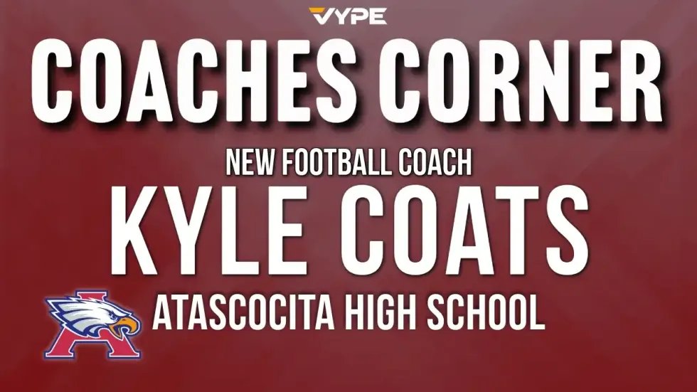 vypehouston's tweet photo. VYPE COACHES CORNER | Atascocita High School New Football Coach Kyle Coats

VYPE’s Matt Malatesta caught up with Coach Coats as he gears up for his first spring ball at “The A."

WATCH:https://t.co/obEUB09Csg