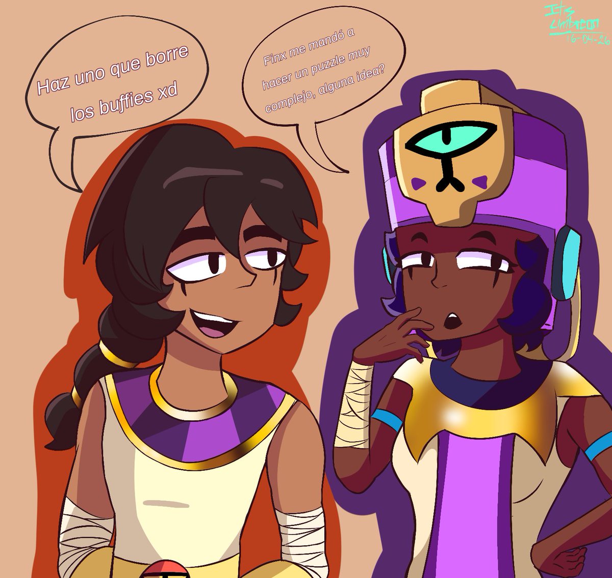 Mi parte del art trade con <a href="/fck_Finx_brwl/">#1 Finx ⏳</a> 🤝🌝
#BrawlStars #brawlstarsnajia #BrawlStarsArt