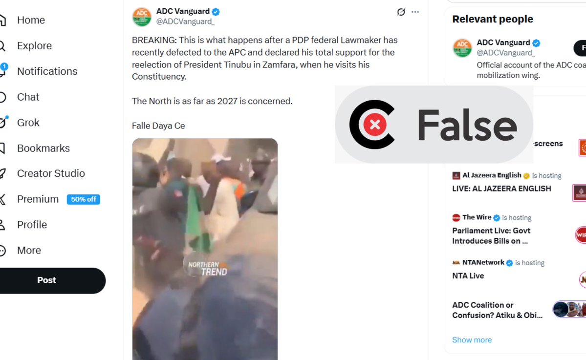 FactCheckHub tweet media