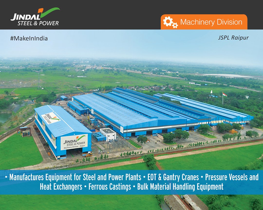 HunterH545593's tweet image. Jindal steel Raipur Machinery Division🇮🇳
#Jindal
Heavy Engineering 🇮🇳
#Make in india