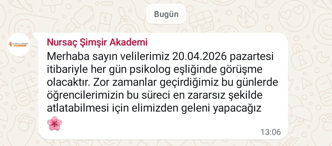 hatice_guncu's tweet photo. Kurum müdürümüzün gruba attığı mesaj 🥲 https://t.co/UPimm5doI5